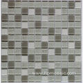 Cold gray glass mosaic tiles for wall